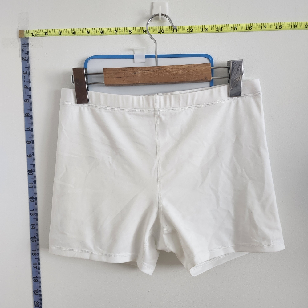 White Legging Shorts